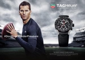 Tom Brady Joins TAG Heuer as Latest Brand Ambassador