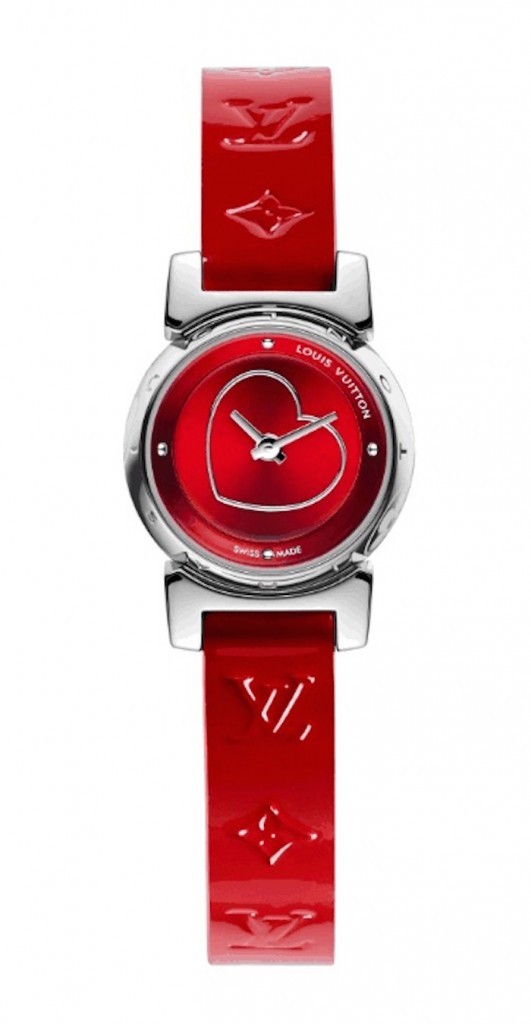 Louis Vuitton heart watch
