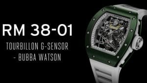 Bubba Watson Wears Richard Mille Watch at British Open