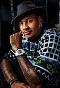 The NBA’s Carmelo Anthony Talks Watches
